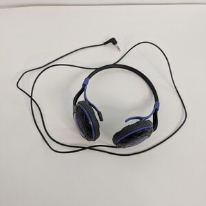 Aiwa Wired Headphones CROSS TRAINER HP-M034 Vintage Tested Works